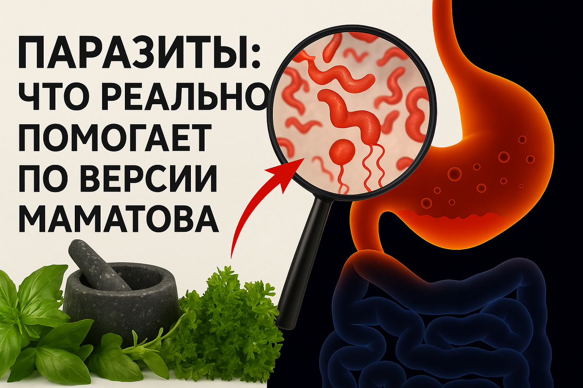 Как избавиться от паразитов: советы Маматова