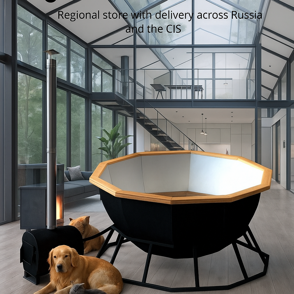    Как банный чан 10 граней с выносной печью подарит вам здоровье, уют и незабываемые моменты под открытым небом Kamin