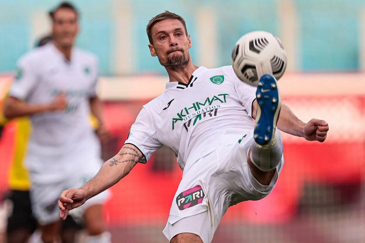 В составе "Ахмата" Юрий Журавлев выступал в РПЛ