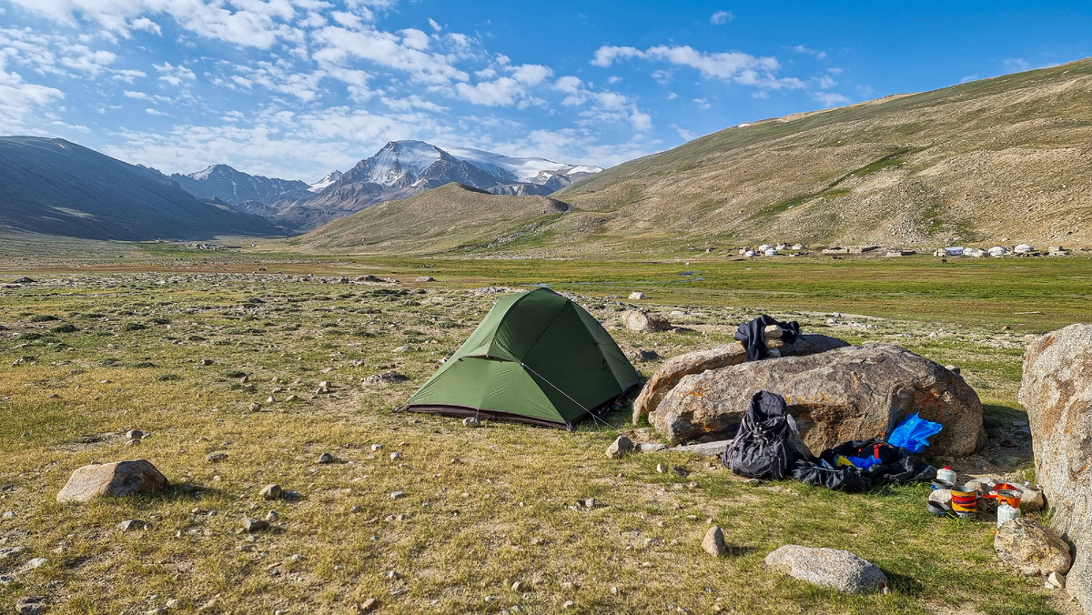 Утро девятого дня экспедиции