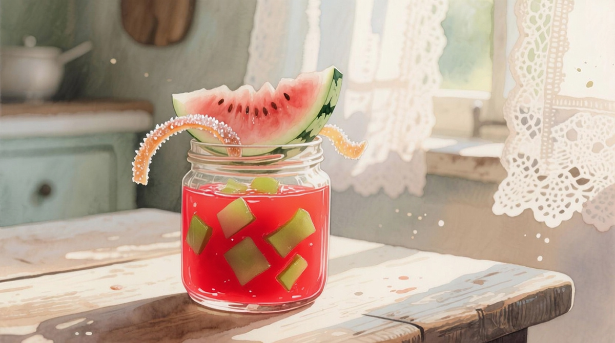 Джем с арбузными корками