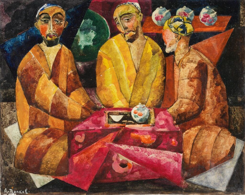 Чайхана, 1920. Источник: museum.kr.uz