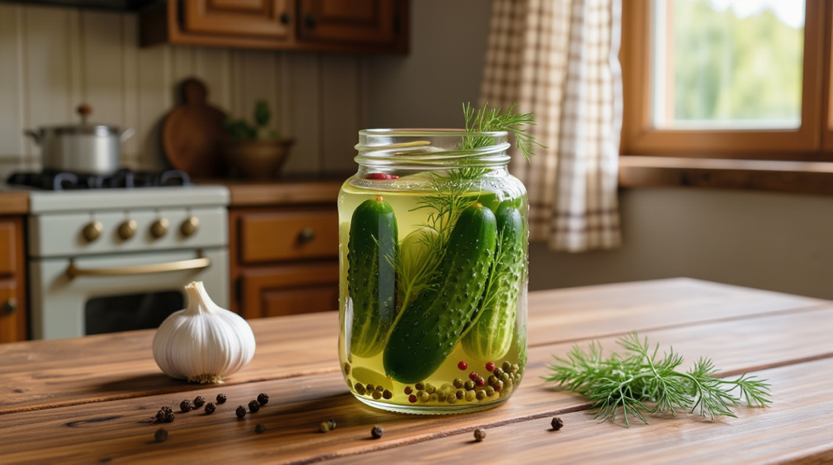 Огуречно-укропный маринад