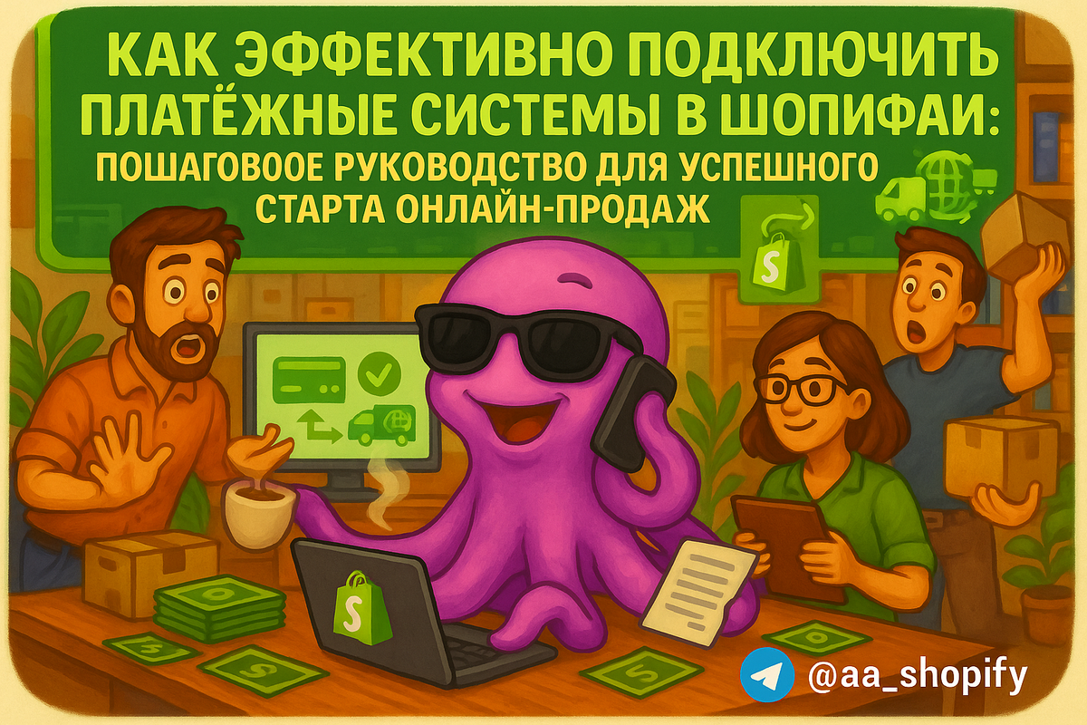    Как эффективно подключить платёжные системы в Шопифай в 2025 году: пошаговое руководство для успешного старта онлайн-продаж aa_ecom