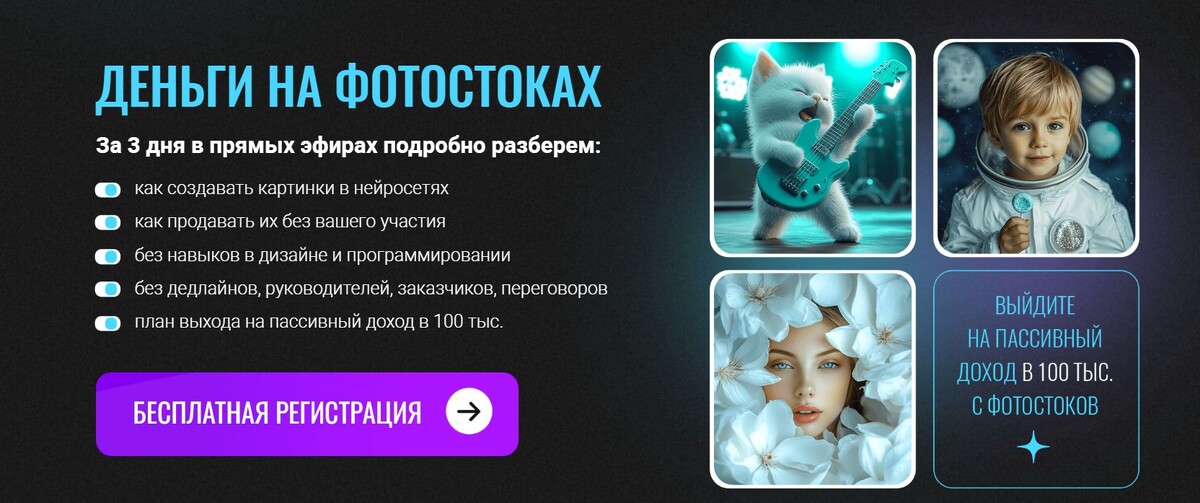 деньги на фотостоках