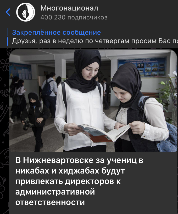    Скриншот: t.me/mnogonazi/26231