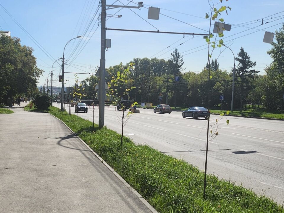    Улица Ватутина в Новосибирске. Фото предоставлено администрацией Кировского района