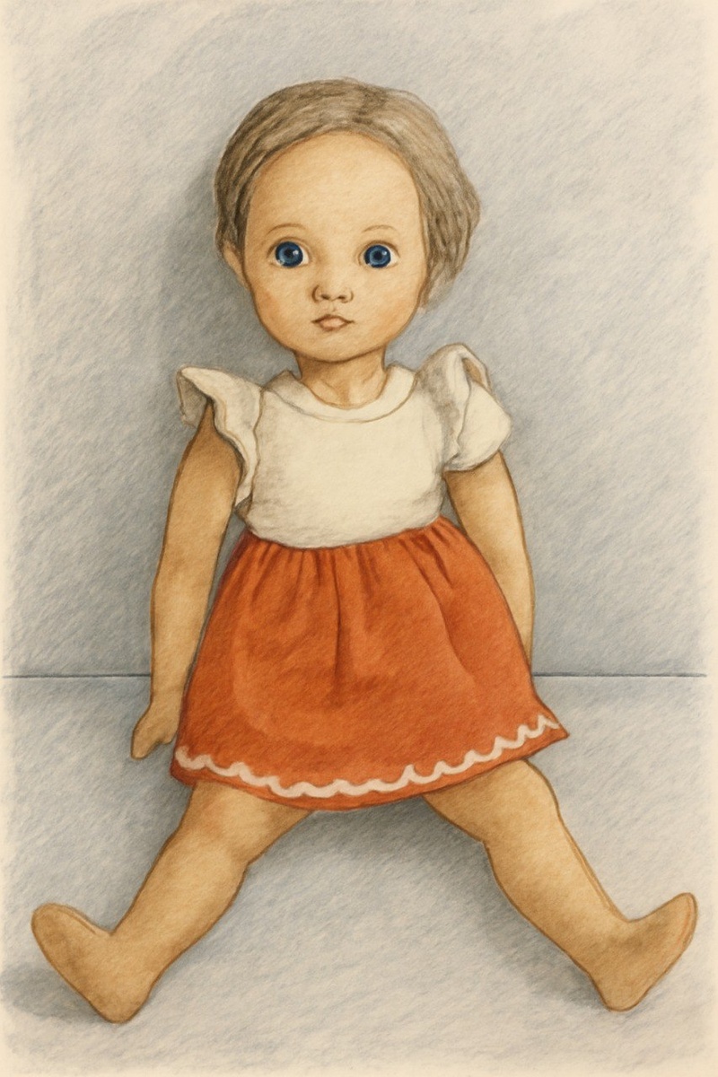 Приблизительно такой была Нина, только с ослепительно белокурыми локонами