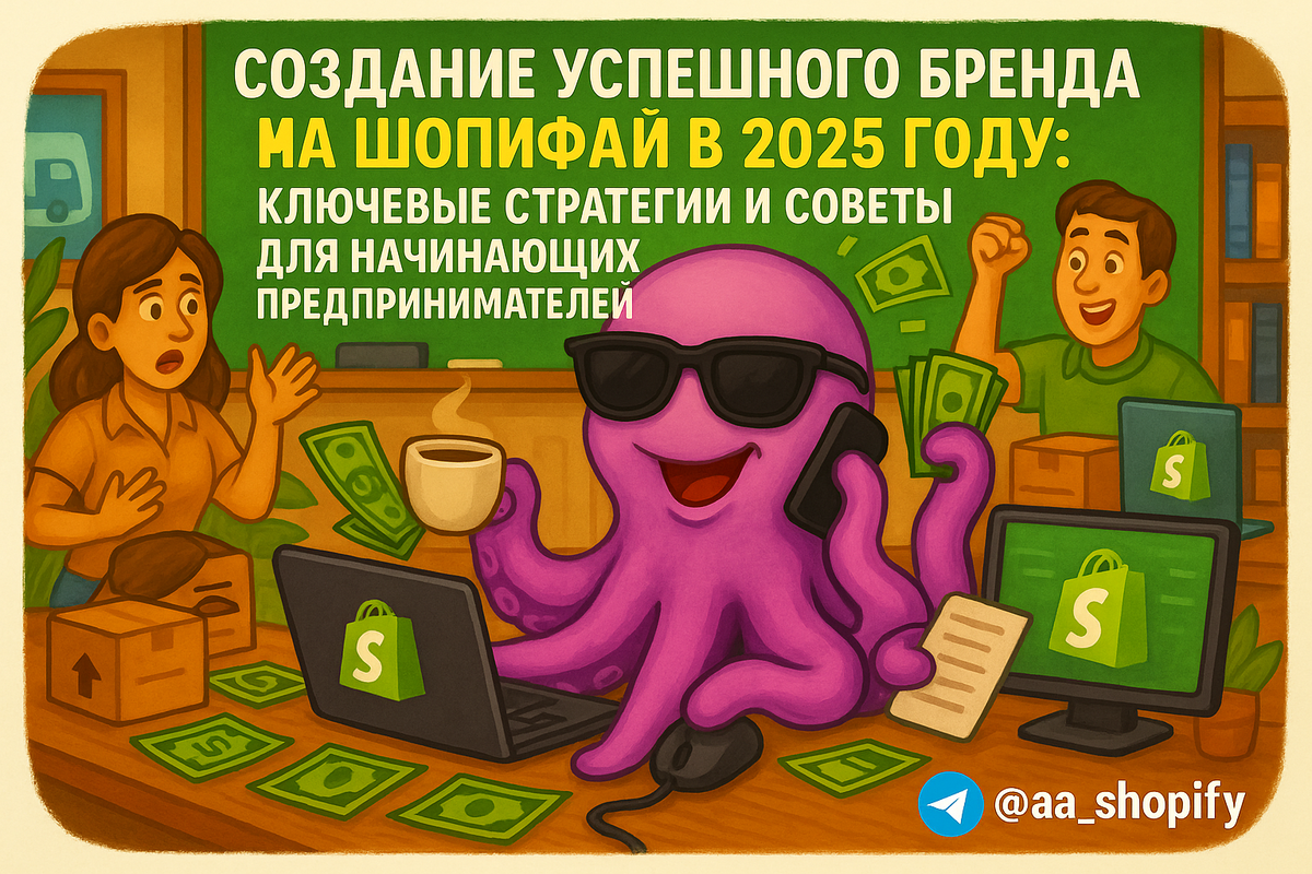    Создание успешного бренда на Шопифай в 2025 году: ключевые стратегии и советы для начинающих предпринимателей aa_ecom