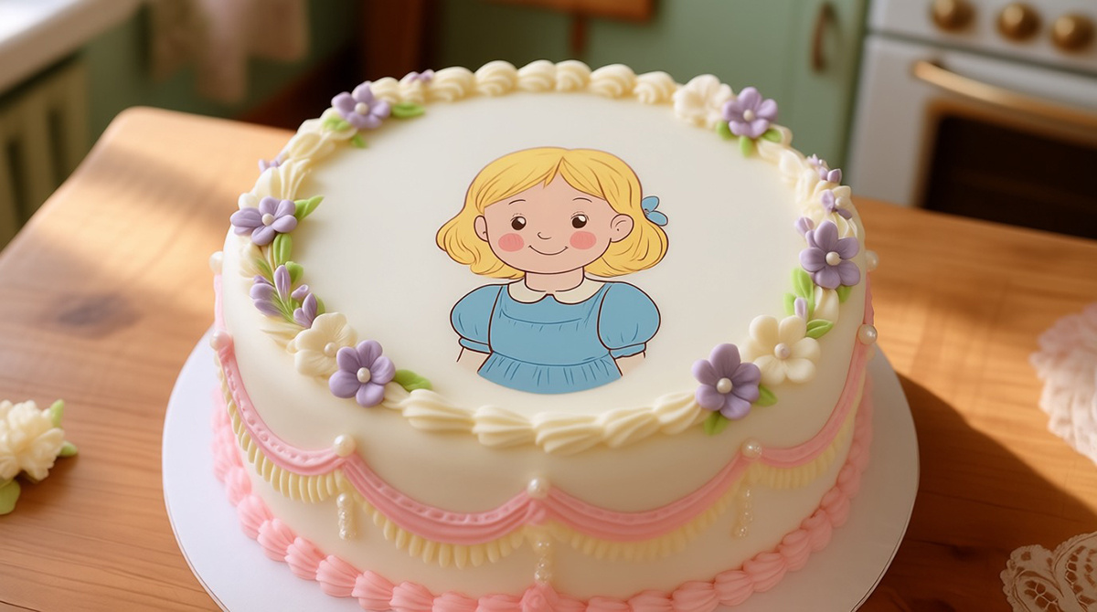 Торт «Молочная девочка»