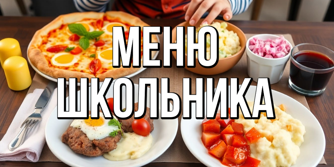 📌 Чем кормить школьника, чтобы он хорошо соображал и быстро бегал