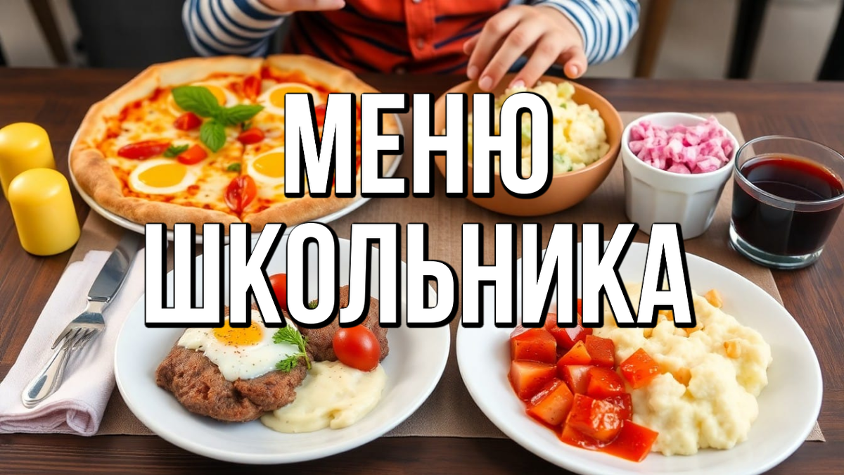 📌 Чем кормить школьника, чтобы он хорошо соображал и быстро бегал