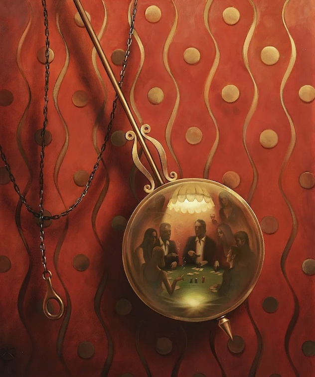 Владимир Куш, «Момент удачи», холст, масло, 50,8 х 60,96 см, частная коллекция