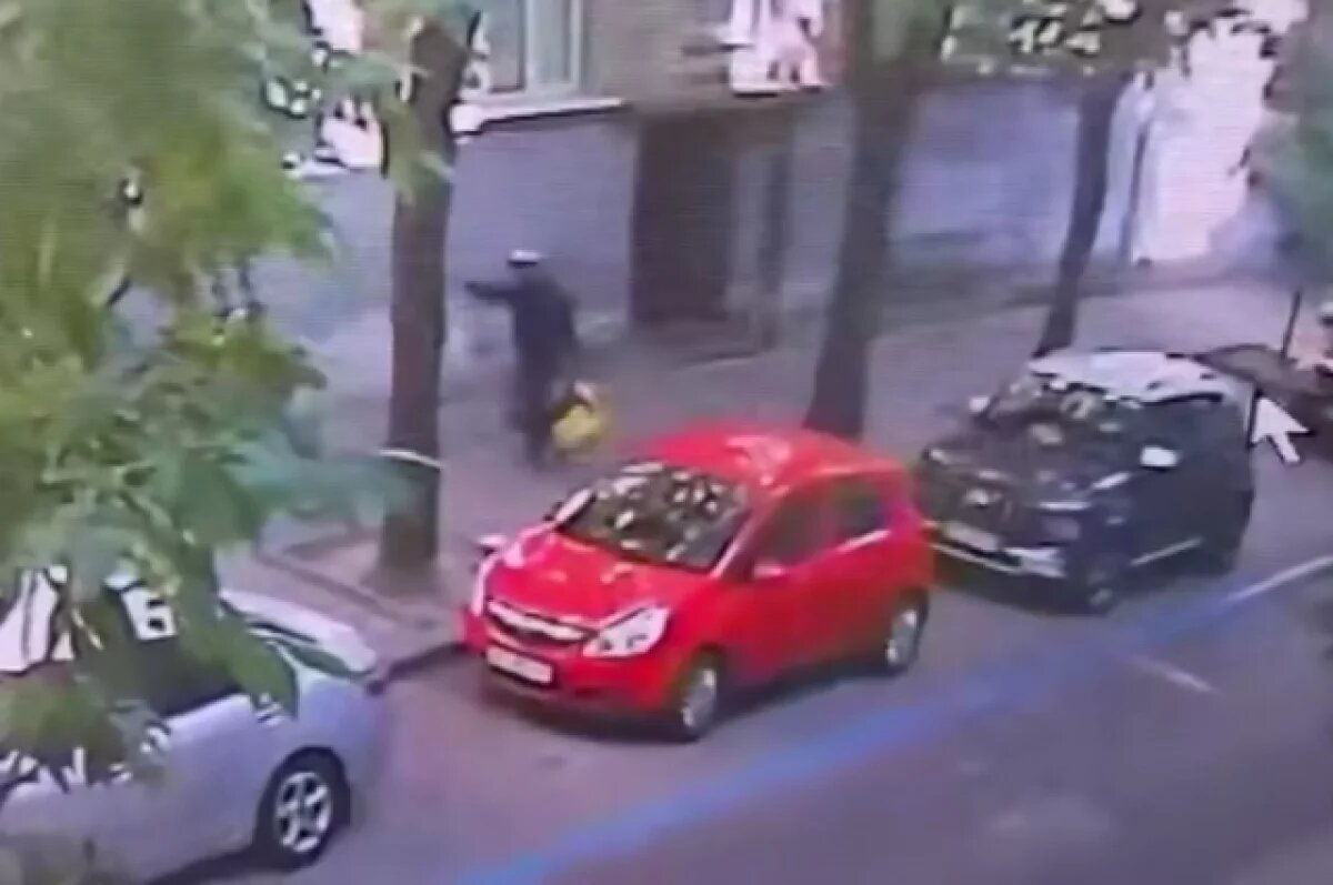    Момент убийства экс-спикера Рады Парубия попал на видео