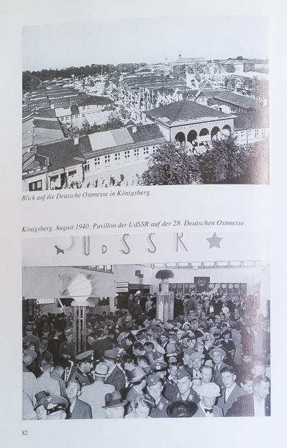 Восточно-прусская выставка в Кёнигсберге и посетители советского павильона.
Фото из книги «Повседневность Восточной Пруссии 1940 – 1945».