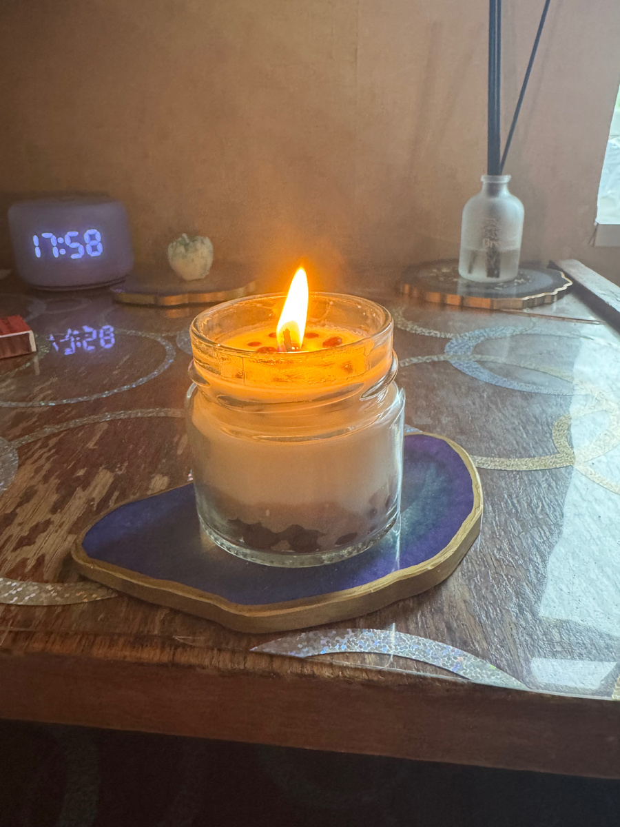 Экспериментальная кофейная свеча