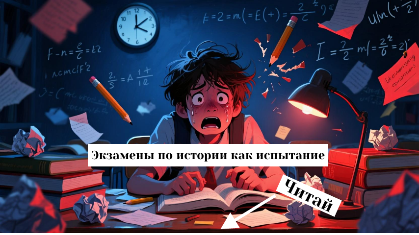 Сдаём историю без стресса и тревоги