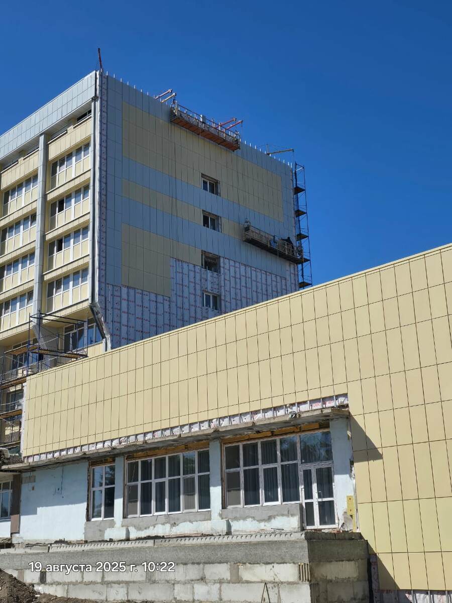 Монтаж металлокассет 