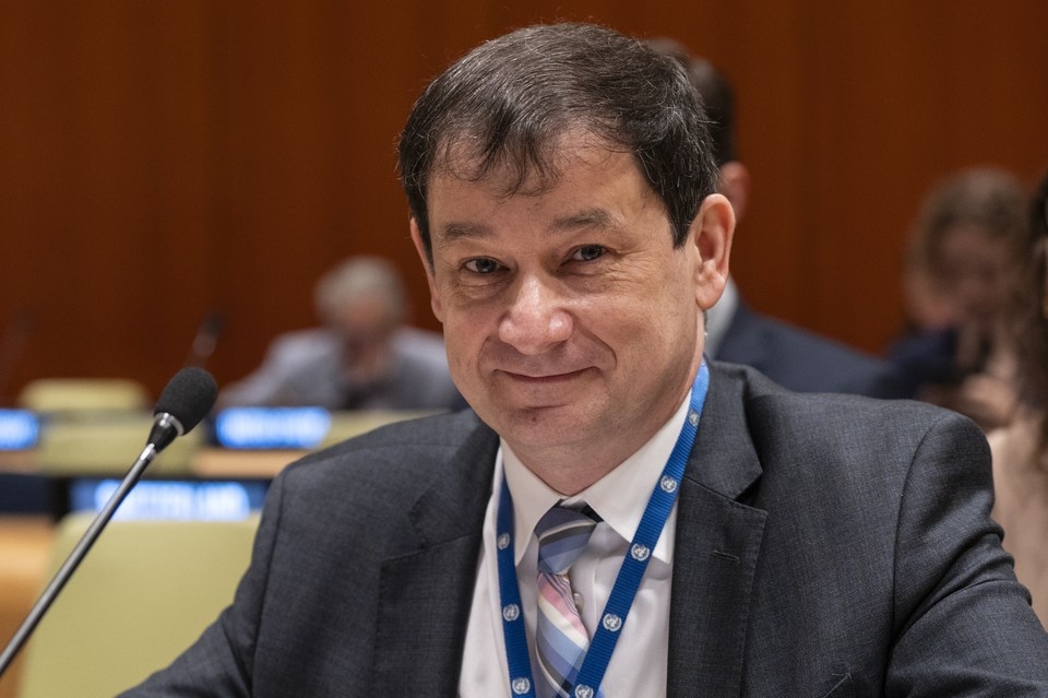    Исполняющий обязанности постоянного представителя России при ООН Дмитрий Полянский GLOBAL LOOK PRESS