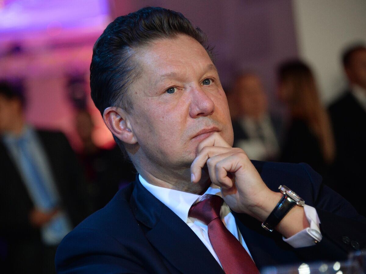    Председатель правления компании "Газпром" Алексей Миллер© РИА Новости / Екатерина Чеснокова