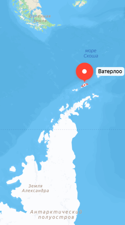 Место, которое чаще всего посещают те, кто "побывал в Антарктиде"