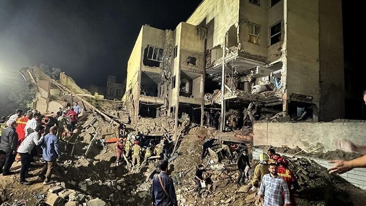 CC BY-SA 4.0 / Tasnim News Agency / Israel Strikes Dwelling East of Tehran (cropped, resized)