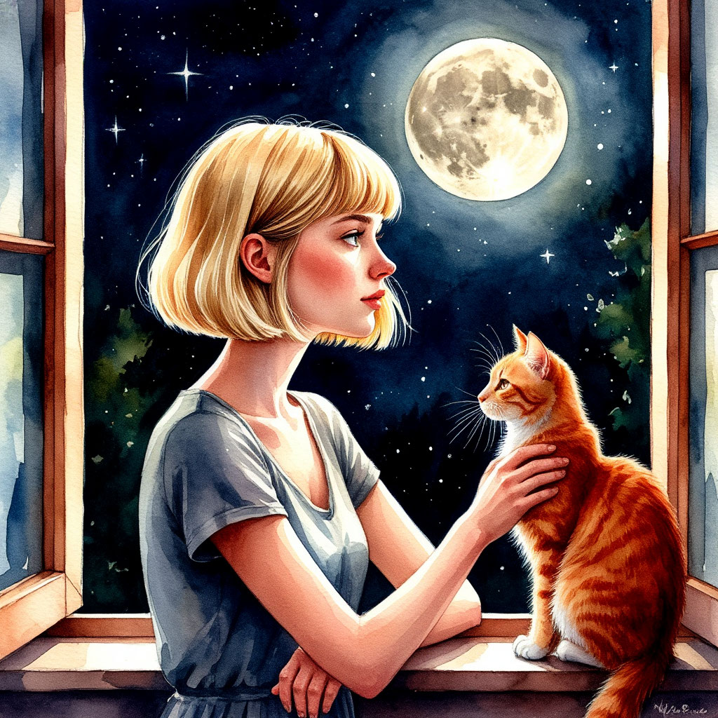 У зеркала ночи