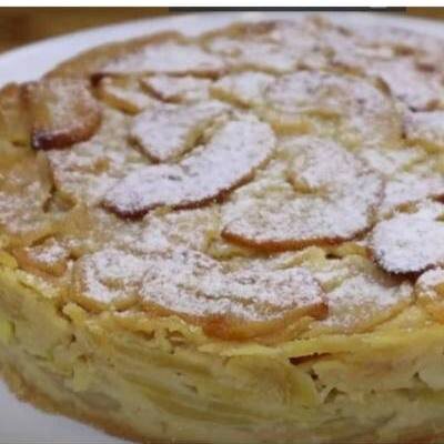 Сербский пирог с яблоками 
