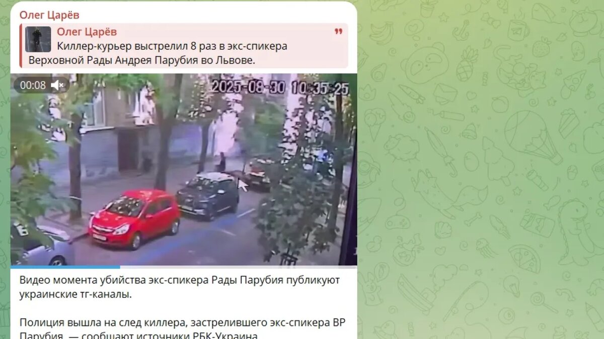 Скрин: тг-канал "Олег Царев"