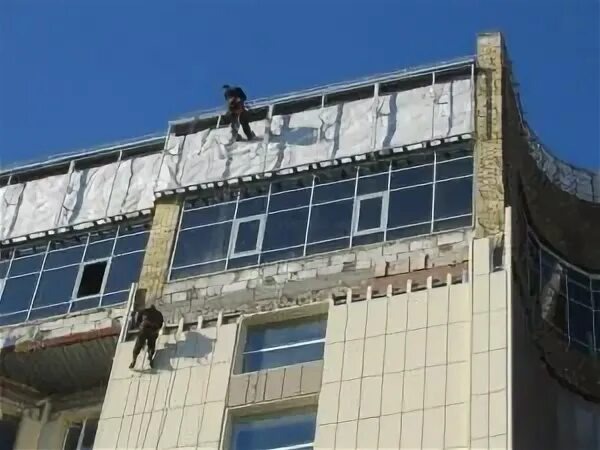 Вентилируемые фасады из керамогранита монтаж в Москве 