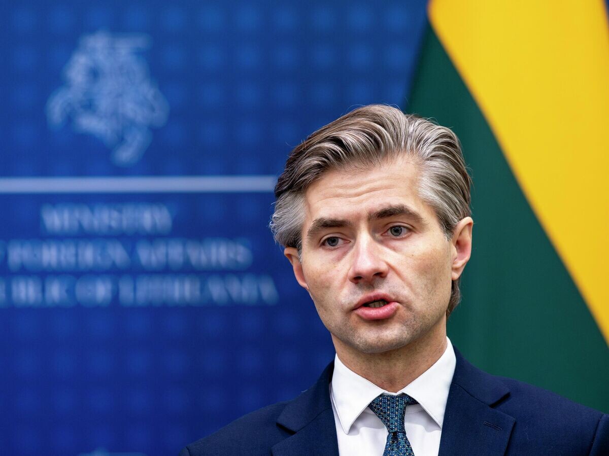    Министр иностранных дел Литвы Кястутис Будрис© AP Photo