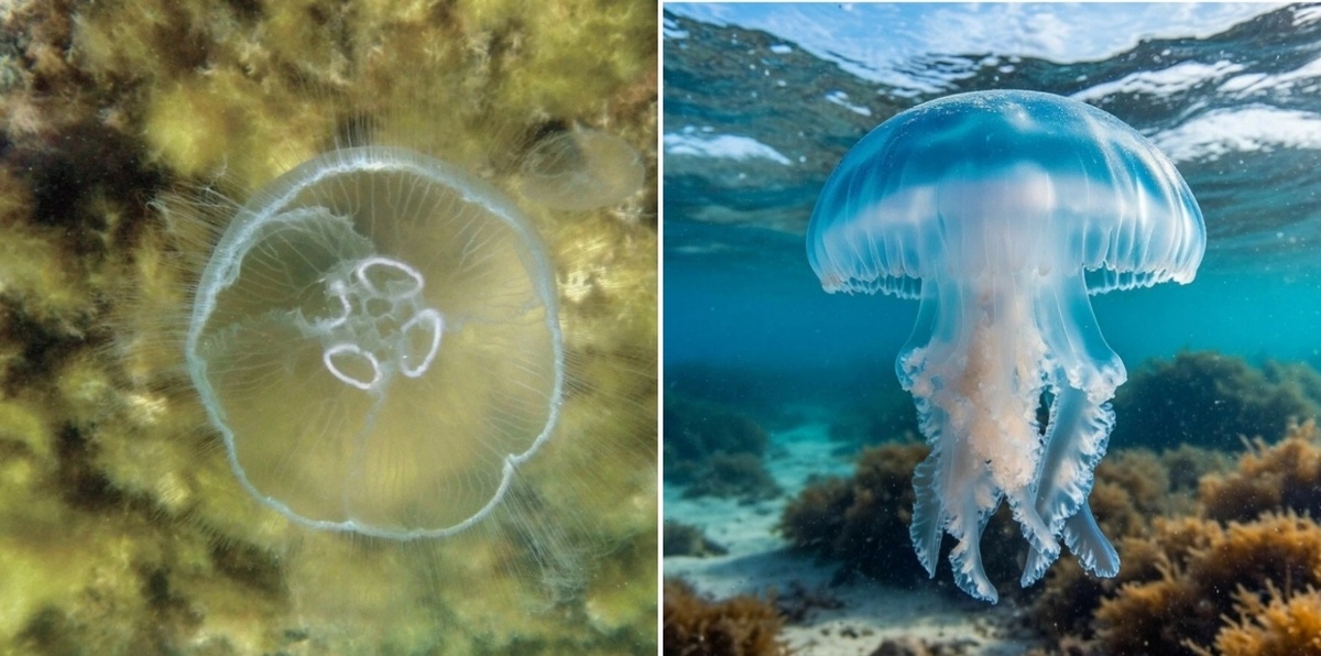 Аурелия и её друг корнерот.