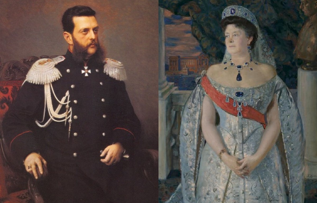 Великий князб Владимир Александрович и великая княгиня Мария Павловна