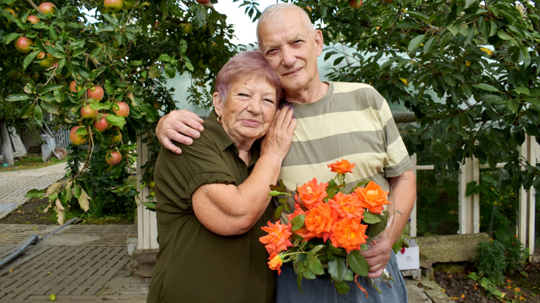 Брянские супруги Чуйковы отметили изумрудную свадьбу
