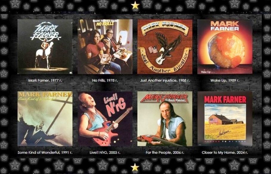 Семь сольных альбомов Марка Фарнера + один концертный (2003 г.)