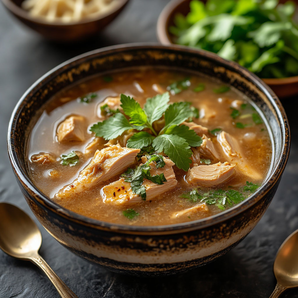 Куриный суп по-камбоджийски 