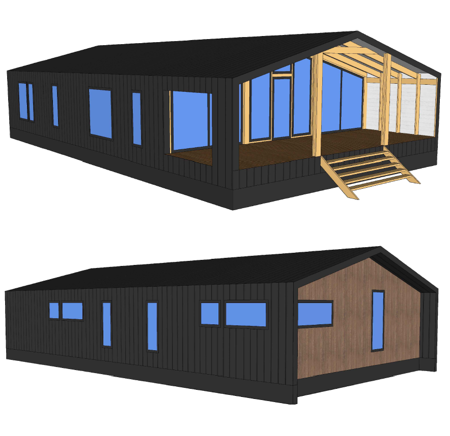 АР проект барнхауса. 