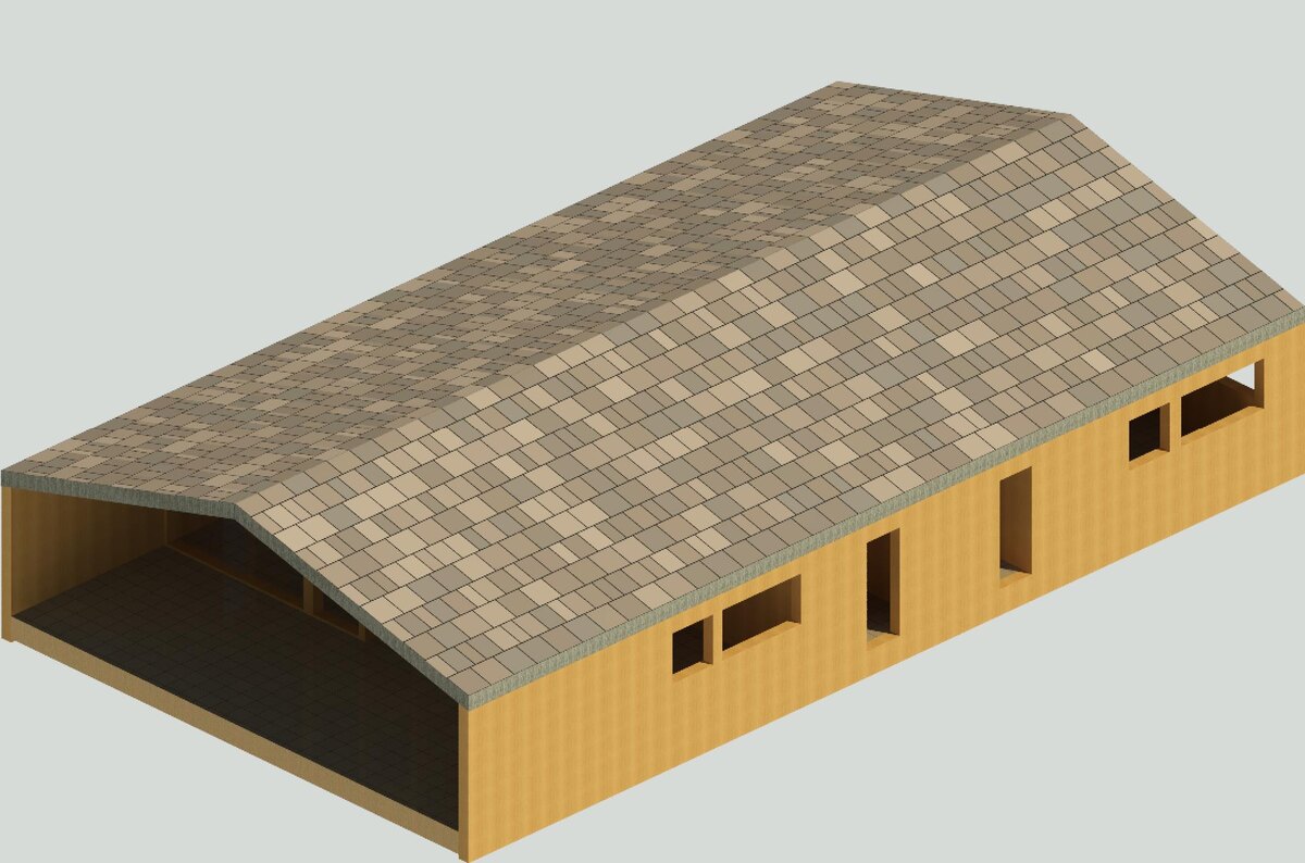 Отрисовал основу, по сути АР проект, только упрощенный