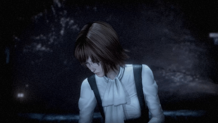 Gif картинка "Рука находит очередную часть сломанной маски"