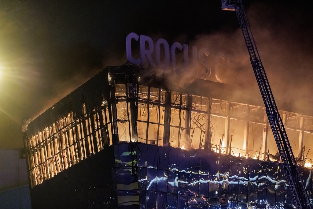    Фото © Дмитрий Дубинский / Абзац / Теракт в «Крокус Сити Холле» в Красногорске