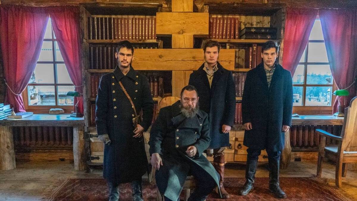    Герман Стерлигов с детьми / Фото: https://t.me/sterligoff/257