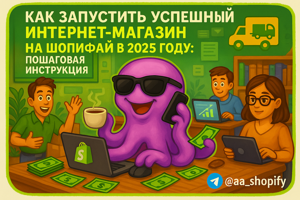    Как запустить успешный интернет-магазин на Шопифай в 2025 году: пошаговая инструкция для новичков aa_ecom