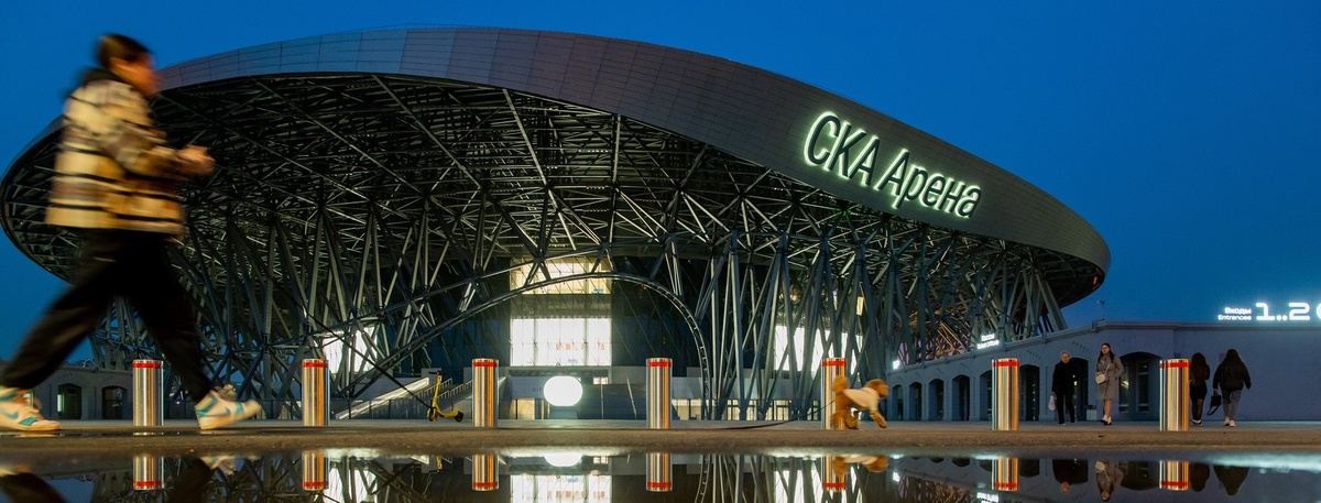    Ледовый стадион "СКА Арена" в Петербурге. Автор фото: Сергей Ермохин / "Деловой Петербург"