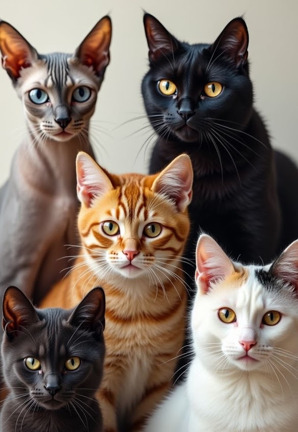 Коты которых надо пасти.