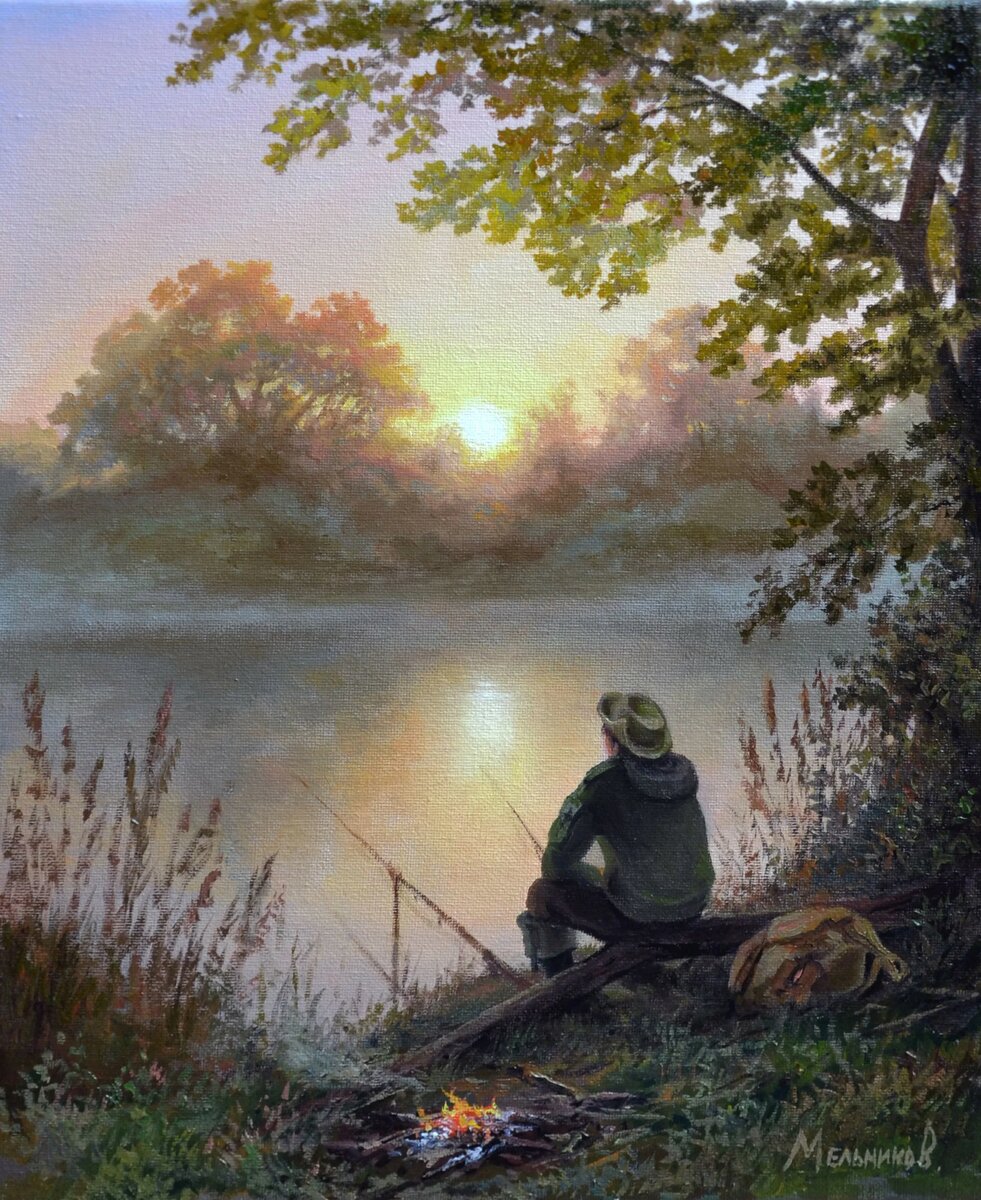 Художник Александр Мельников