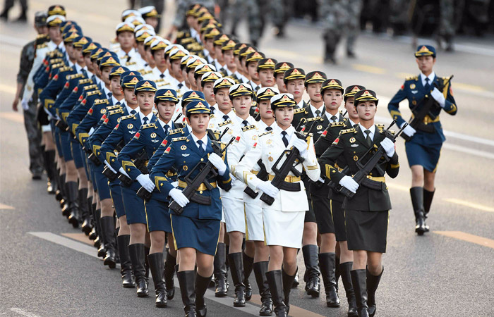 Парад в Китае