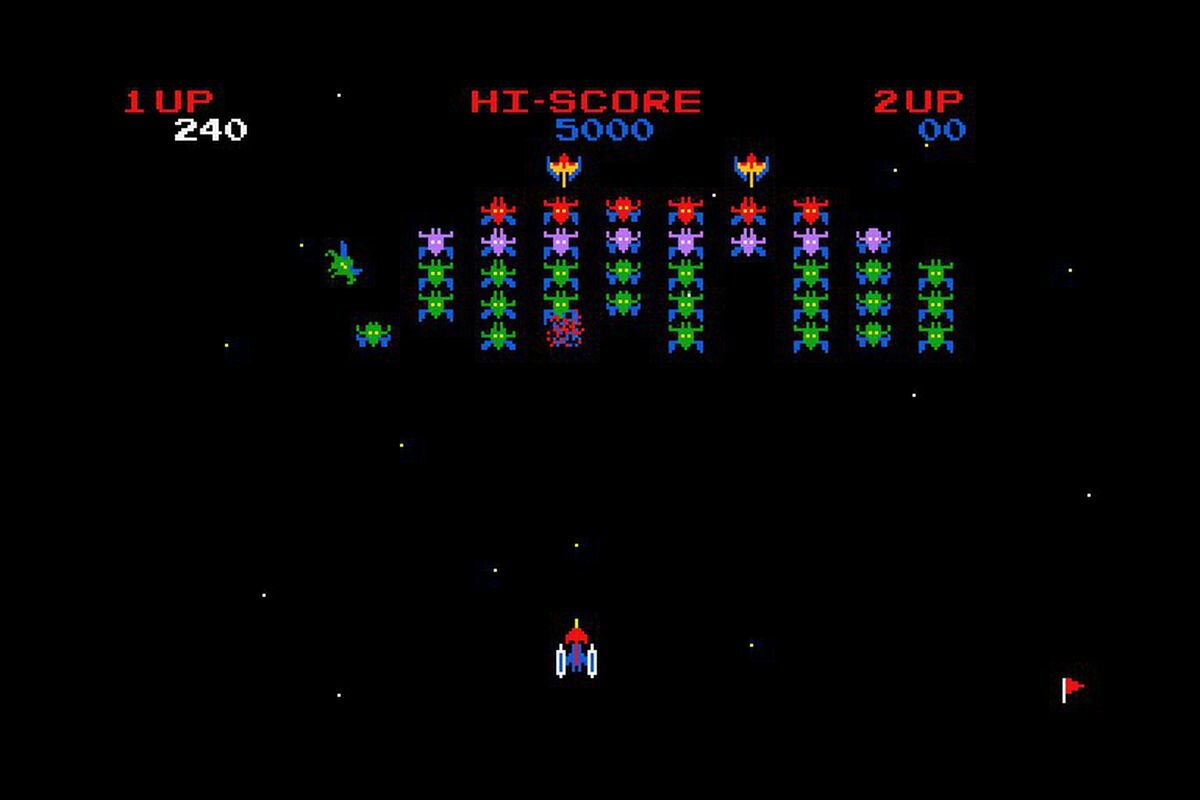 Картинка игры Галаксиан (Galaxian)