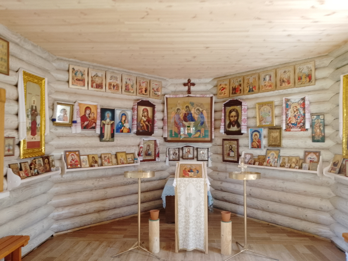 Новая часовня внутри.