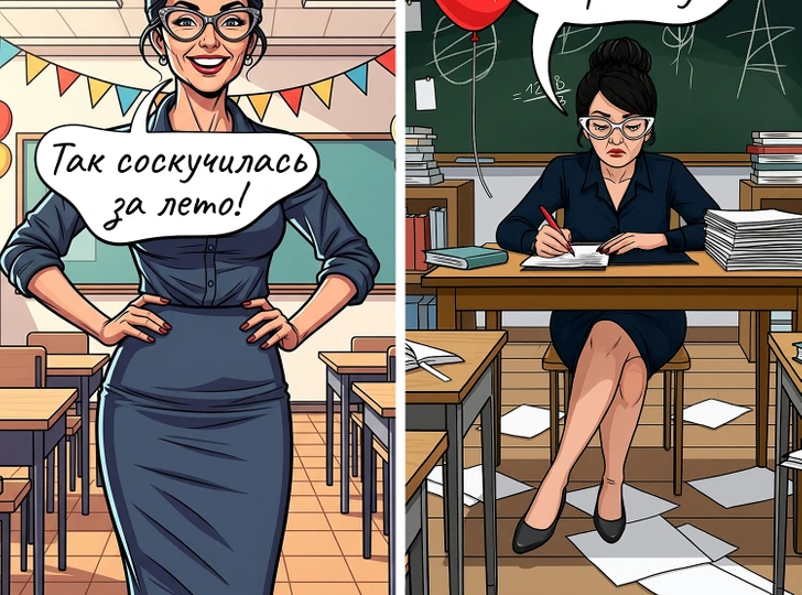 15 комиксов, которые покажут, как на самом деле проходит 1 сентября