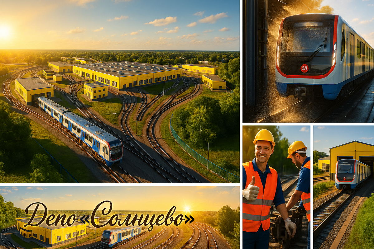 Художественный нейро-арт коллаж